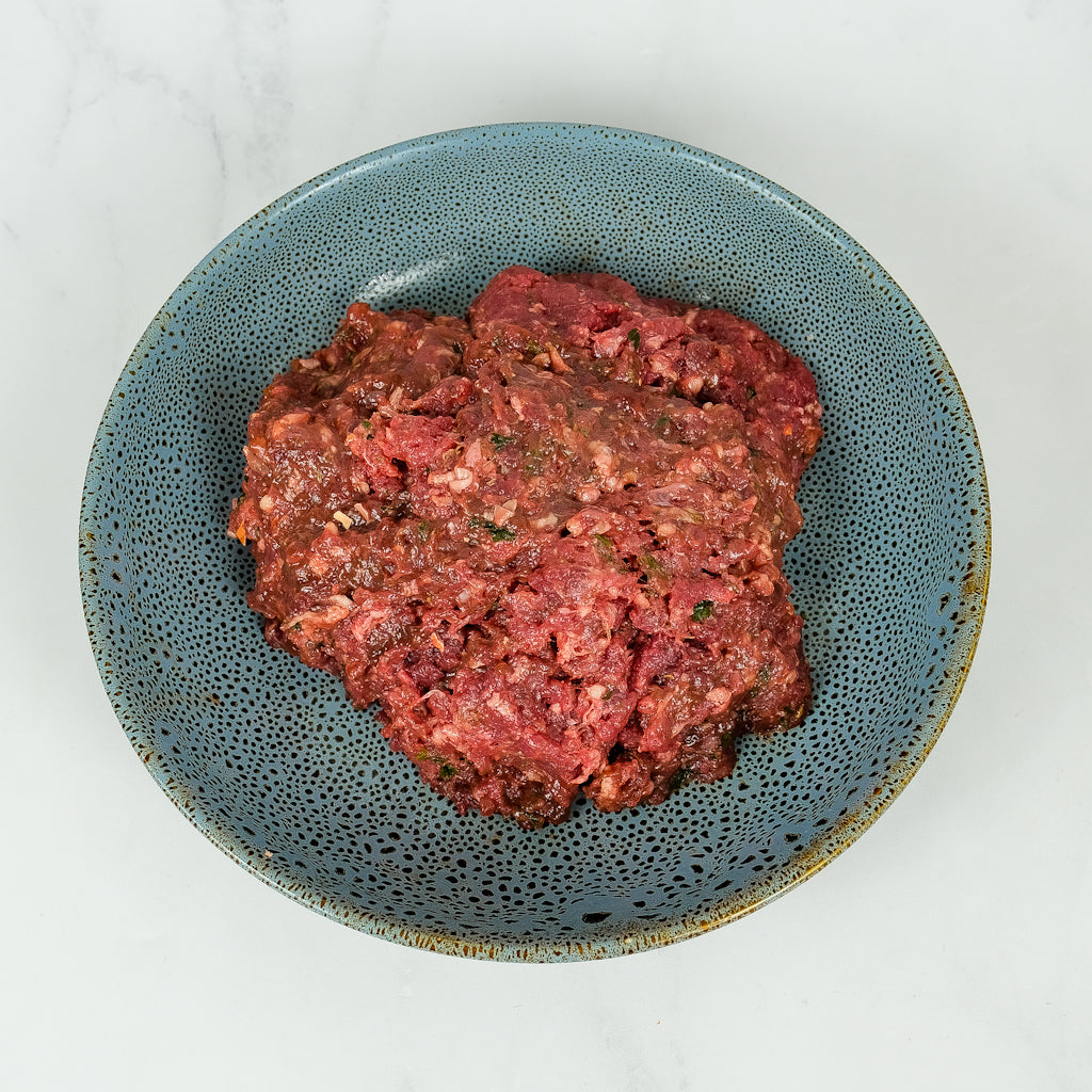 Pet mince from butcher best sale